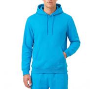 RIPT Sweat à Capuche Homme Fleece - Hoodie Pullover avec Poches et Cordon, Sweatshirt Manches Longues Confortable pour Sport Gym et Loungewear (Aster Bleu, XXL)