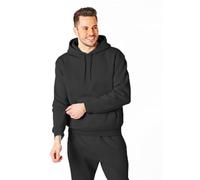 RIPT Sweat à Capuche Homme Fleece - Hoodie Pullover avec Poches et Cordon, Sweatshirt Manches Longues Confortable pour Sport Gym et Loungewear (Charbon de Bois, S)