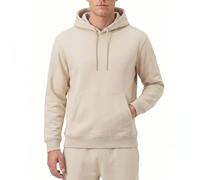 RIPT Sweat à Capuche Homme Fleece - Hoodie Pullover avec Poches et Cordon, Sweatshirt Manches Longues Confortable pour Sport Gym et Loungewear (Sable, XXL)