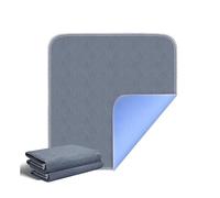 RIQINXIN Lot de 2 coussins de chaise imperméables et lavables pour incontinence, absorbants et réutilisables pour fauteuil inclinable pour adultes, personnes âgées et enfants, gris