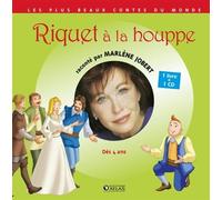 Riquet à la houppe Livre CD - Marlène Jobert - Atlas - Livre CD - Contes et légendes jeunesse CD