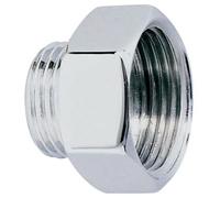 Riquier - Mamelon chromé mâle Femelle 12x17, 15x21 - MORFH1512