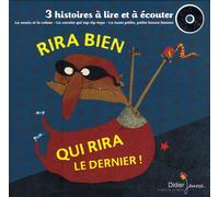 Rira bien qui rira le dernier 3 histoires à lire et à écouter - Jihad Darwiche - Didier Jeunesse - Livre CD - Contes et légendes jeunesse CD