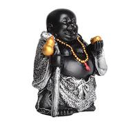 Rire Bouddha Statue Resin Maitreya Buddhsit Sculpture Fengshii Figurine Art Craft Zen Ornement Decoration Home Office Decor Accessoires Bouddhism, Une Collection d'art