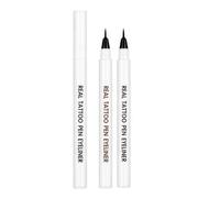 RiRe - Real Tattoo Pen Eyeliner - 2 Colors #02 Deep Brown