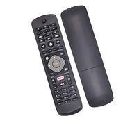 Riry Remplacez la télécommande pour Smart TV par bouton Netflix