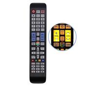 Riry Télécommande de rechange pour téléviseur Samsung avec boutons rétroéclairés - Compatible avec tous les téléviseurs Samsung Smart LCD LED HD - Aucune configuration requise