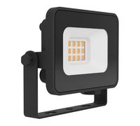 PROJECTEUR LED NOIR 10W 850 LUMENS 4000K IP65 SANS DETECTEUR