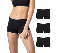 Risalti Boxer Femme Microfibre 3 pièces - sous Vetements Feminins sans Couture, Shorty Femme Plus Doux Que Les Culotte Femme Coton, Lingerie Feminine - Made in Italy