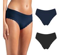 Risalti Culotte Femme Dentelle Letizia 2 Pcs - Culottes Et Slips Femme, Plus Douce Que la Culotte Femme Coton, Culotte sans Couture Femme, Lot Culotte Femme, Vêtements Femme - Made in Italy