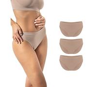 Risalti Culotte Femme Microfibre Seamless Lot 3 - Slip Femme sans Couture et Etiquettes, Culottes et Slips Douce et Respirante Plus Confortable Que Le Coton - Made in Italy