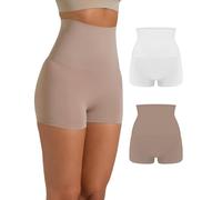 Risalti Culotte Gainante Femme Ventre Plat 2 Pcs - Gaine Ventre Plat sans Coutures Ni Etiquettes, Gaine Amincissante en Microfibre - Made in Italy