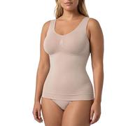 Risalti Débardeur Gainant Femme Microfibre - TankTop sans Couture Élastique, Top Amincissant Epaules Large, Confort, Respirant, Silhouette Sculptée - Made in Italy