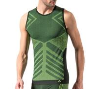Risalti Debardeur Homme Thermique sans Manches Energy - sous Vêtement Homme Thermique élastiques, Haut Thermique Homme Respirants, T Shirt Homme sans Couture - Made in Italy