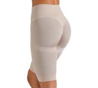 Risalti Gaine Ventre Plat Short Cycliste Femme Push Up - Panty Gainant sans Coutures Ni Etiquettes, Shorty Femme Remonte Fesse en Microfibre - Made in Italy