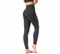 Risalti Leggings Femme Ventre Plat Plus Couvrant - Leggings Taille Haute Contenitifs Élastiques en Microfibre, Leggings de Sport Femme Opaques Sans Coutures - Fabriqué en Italie, anthracite, XXL