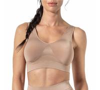 Risalti Soutien Gorge Sport Femme Bretelle Large - Brassière en Microfibre, Soutien-Gorge sans Armature - Made in Italy