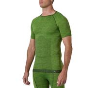 Risalti T Shirt Homme Femme en Laine Mérinos - Maillot Thermique Manches Courtes Extreme, Haut Thermique élastiques et Respirants, sous Vetement Thermique Unisex sans Couture - Made in Italy