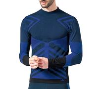 Risalti T Shirt Homme Thermique Manches Lounges Pull à Col Roulé Energy - sous Vetement Homme Thermique élastiques, Haut Thermique Homme Respirants, Tshirt Homme sans Couture - Made in Italy