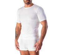 Risalti Tee Shirt Homme Col Roulé sans Couture - Tshirt Homme en Viscose de Bambou, T-Shirts à Manches Courtes Homme Plus Doux Que Le T Shirt Homme Coton, Vetement Homme - Made in Italy