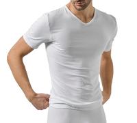 Risalti Tee Shirt Homme Col V Bambou sans Couture - Tshirt Homme Col V en Viscose de Bambou, T-Shirts à Manches Courtes Homme Plus Doux Que Le T Shirt Homme Coton, Vetement Homme - Made in Italy