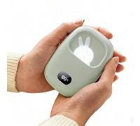 Riscaldatore Mani - Scaldamani Ricaricabile Usb, Tasca Termica Invernale | Livelli Temperatura Display Digitale Calore Costante Portatile Batteria Alta Capacità per Escursionismo