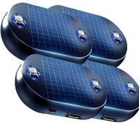 Riscaldatore molecolare cinetico per auto, sbrinatore elettromagnetico antigelo per auto, ricaricabile tramite energia solare/USB (4 pezzi)