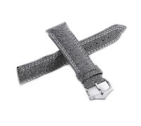 Risdany Bracelet de montre en toile et denim, largeur 18 mm, 20 mm, 22 mm, cuir nylon, bracelet sport,Noir,20 mm