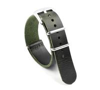 Risdany Bracelet en cuir pour homme, 18-24 mm, imperméable et respirant, élégant et décontracté, pièces de rechange universelles.,20 mm