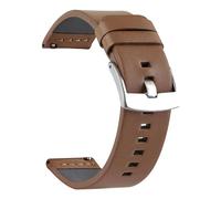 Risdany Bracelet en cuir vintage de 18 à 24 mm avec boucle en acier inoxydable, modèle unisexe, idéal pour un usage quotidien confortable.,18 mm