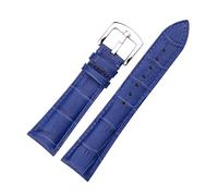 Risdany Bracelet pour homme en cuir souple noir-marron, 19-22 mm, boucle en acier poli incluse, pièces de rechange disponibles.,22 mm