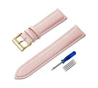 Risdany Bracelet unisexe en cuir de 12 à 24 mm, design élégant et décontracté, confortable et respirant, adapté à un usage quotidien.,22 mm