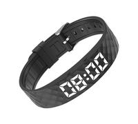 Rise Alarm Band - Rise Alarm Band For Deaf, Alarms Bracelet, Watch Wearable Silent Timer, Suitable Fors Heavy Wristbands, Silent Clock Timer, Vibrating Alaarm Wristband, Adjustable Wearable Alarms