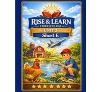 Rise and Learn Curriculum Grade1- Unit 2:Short Vowels Short E: 25 Engaging Phonics Worksheets for Early Readers to Master the Short E Sound