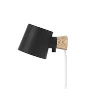 Normann Copenhagen Applique murale Rise – 9,7×17×10 cm – Noir