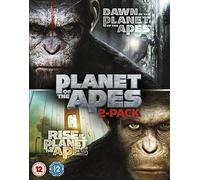 Rise Dawn Planet of The Apes (2 Blu-Ray) [Edizione: Regno Unito] [Import]