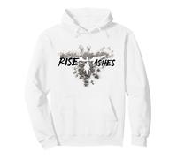 Rise from The Ashes Inspirational Cool Quotes Graphic Design Sweat à Capuche