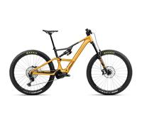 Vtt electrique tout suspendu orbea rise lt h10 shimano deore xt slx 12v 630 wh 29 jaune bumblebee noir 2025