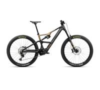 Vtt electrique tout suspendu orbea rise lt h10 shimano deore xt slx 12v 630 wh 29 noir diamond vert splash olive 2025