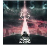 From Fall to Spring – Rise – LP marbré blanc/noir – Edel