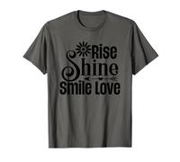 Rise Shine Smile Love T-Shirt