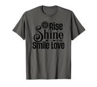 Rise Shine Smile Love T-Shirt