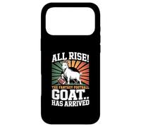 Rise The Fantasy Football Goat Has Arrived Football Fans Coque pour iPhone 17 Pro Max