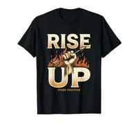 Rise Up Stand Together, résistance à la rébellion dystopique T-Shirt