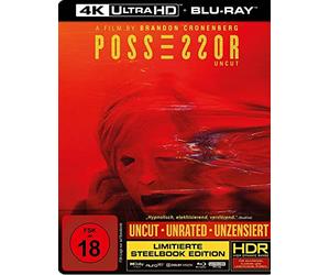 Riseborough, Andrea - Possessor - Limited 2-Disc Uncut Steelbook-Edition (4K Ultra-HD Blu-ray + Blu-ray)