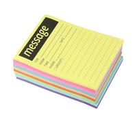 Risedot Lot de 9 blocs de notes autocollantes pour message téléphonique - Couleurs vives - Pour la maison et le bureau - 50 feuilles/paquet