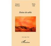Maria Zaki – Risées de sable – Poésie – broché
