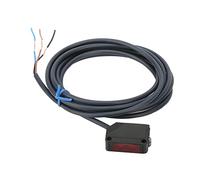 Risegun Capteur de commutateur photoélectrique, E3Z-D61 Diffuseur Réflecteur Infrarouge Capteur NPN Grille 12-24V DC Distance de détection 100mm 2-10° Angle d'orientation