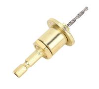 Risegun Fraise Foret avec Vis D'arrêt 1/4 Pouce Hex Tige Réglable Profondeur 3.2x8mm Conique Peu pour le Travail Du Bois