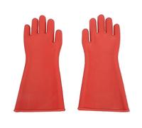 Risegun Gants Electricien Isolant, 1 paire de gants isolants électriques 12KV, Classe 00 Gants Isolants, Gants de travail isolants en caoutchouc Pour Entretien D'électricien